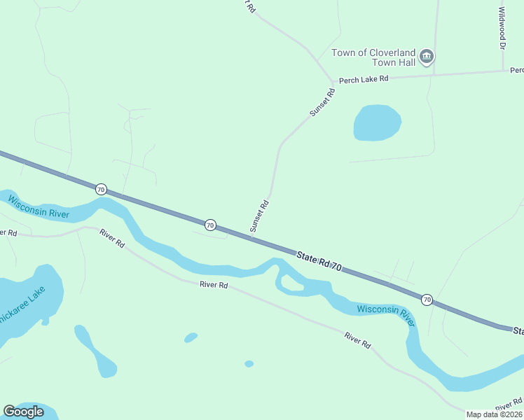 map of restaurants, bars, coffee shops, grocery stores, and more near 1217 Sunset Road in Eagle River