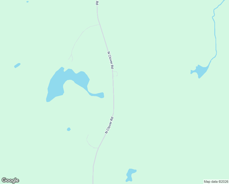 map of restaurants, bars, coffee shops, grocery stores, and more near 7670 North Clover Road in Loretta