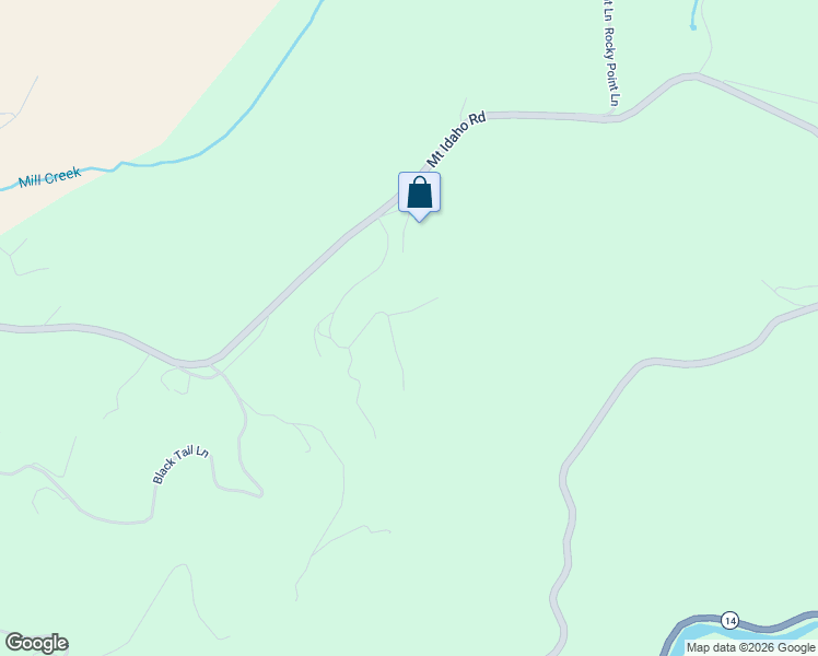 map of restaurants, bars, coffee shops, grocery stores, and more near 77 Poplar Drive in Grangeville