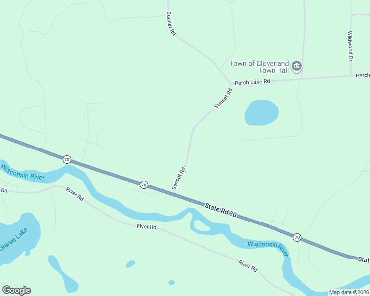 map of restaurants, bars, coffee shops, grocery stores, and more near 1210 Sunset Road in Eagle River