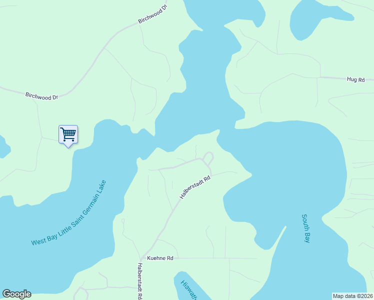 map of restaurants, bars, coffee shops, grocery stores, and more near 1241 Halberstadt Road in Saint Germain