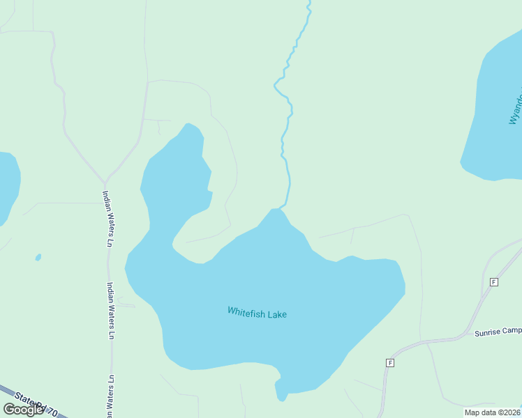 map of restaurants, bars, coffee shops, grocery stores, and more near 1320 North Whitefish Lake Lane in Minocqua