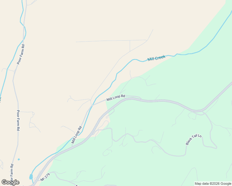 map of restaurants, bars, coffee shops, grocery stores, and more near 79 Mill Loop Road in Grangeville