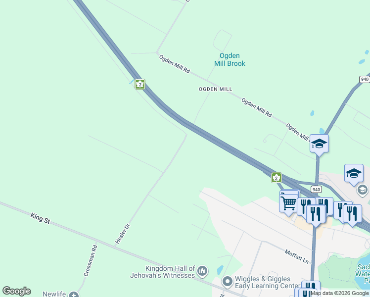 map of restaurants, bars, coffee shops, grocery stores, and more near 79 Hesler Drive in Sackville