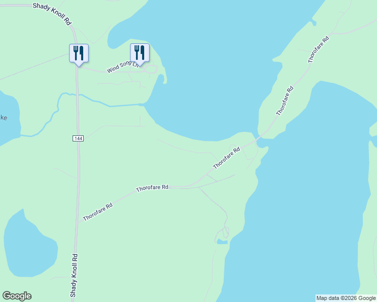 map of restaurants, bars, coffee shops, grocery stores, and more near Lakeshore Drive in Price County