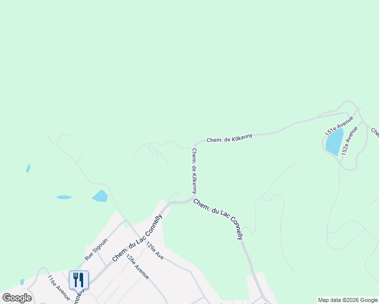 map of restaurants, bars, coffee shops, grocery stores, and more near 40 Chemin de Kilkenny in Saint-Hippolyte