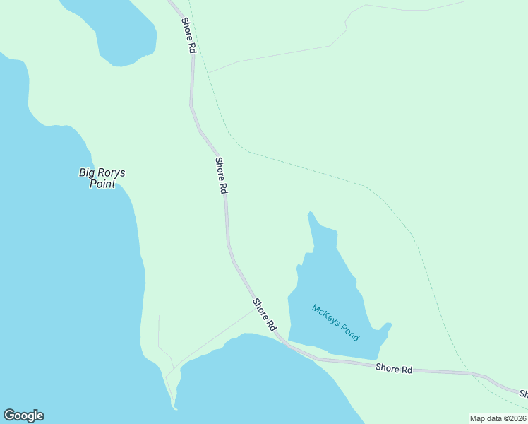 map of restaurants, bars, coffee shops, grocery stores, and more near 1633 Shore Road in Judique