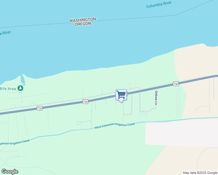map of restaurants, bars, coffee shops, grocery stores, and more near 28529 Southshore Drive in Umatilla