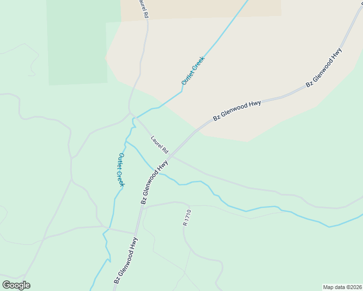 map of restaurants, bars, coffee shops, grocery stores, and more near Bz Glenwood Highway in Klickitat County