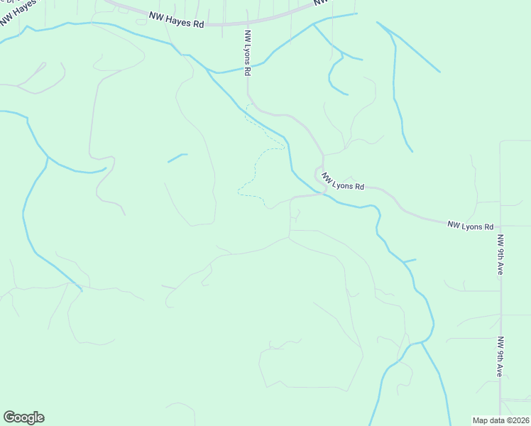 map of restaurants, bars, coffee shops, grocery stores, and more near 40905 Northwest Maple Ridge Road in Woodland