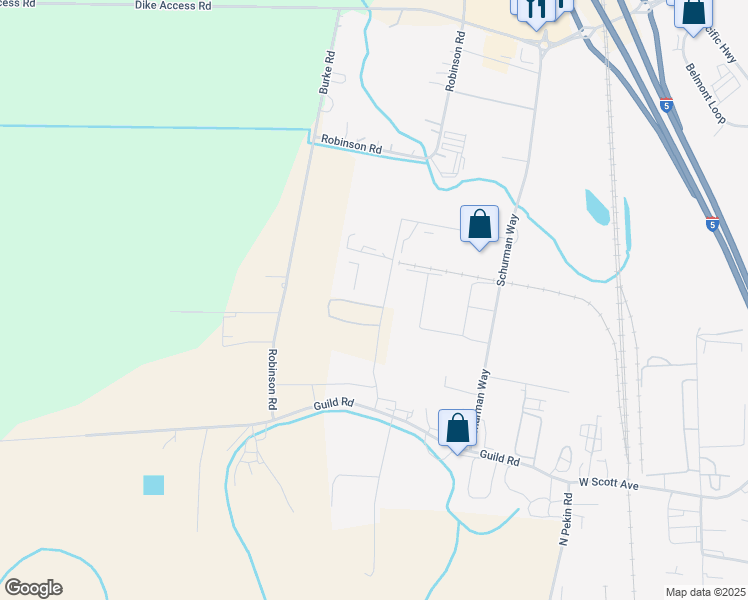 map of restaurants, bars, coffee shops, grocery stores, and more near 1765 Howard Way in Woodland