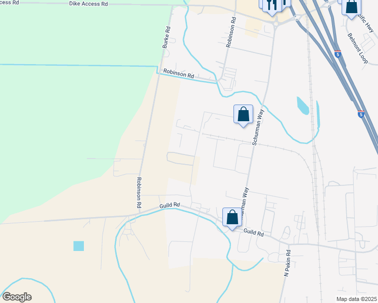 map of restaurants, bars, coffee shops, grocery stores, and more near 1765 Howard Way in Woodland
