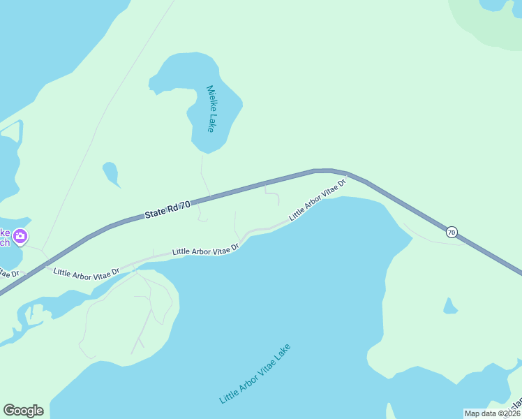 map of restaurants, bars, coffee shops, grocery stores, and more near 10012 Little Arbor Vitae Drive in Woodruff
