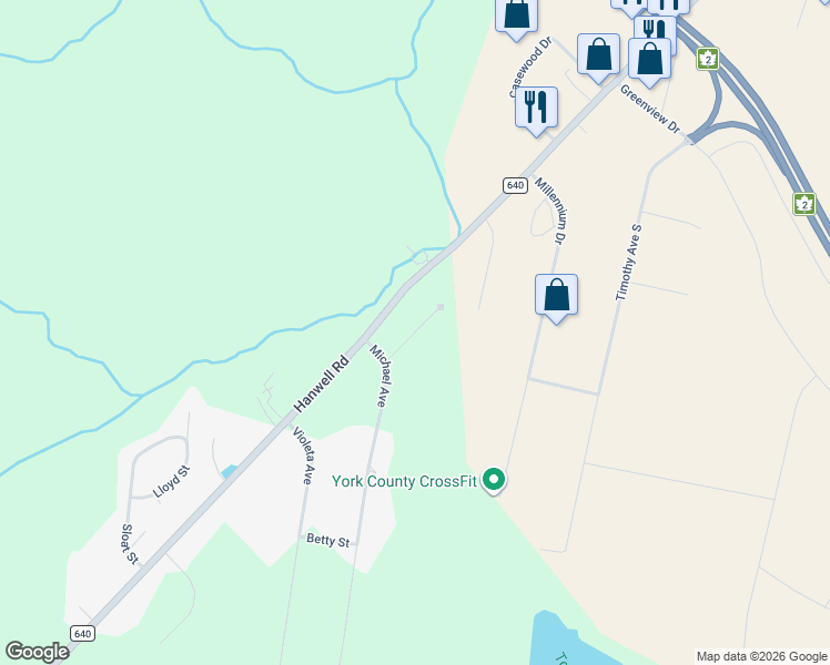 map of restaurants, bars, coffee shops, grocery stores, and more near Sharon Court in Hanwell