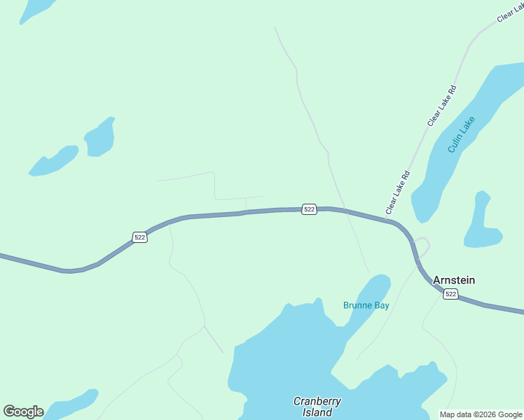 map of restaurants, bars, coffee shops, grocery stores, and more near 10812 Ontario 522 in Parry Sound District