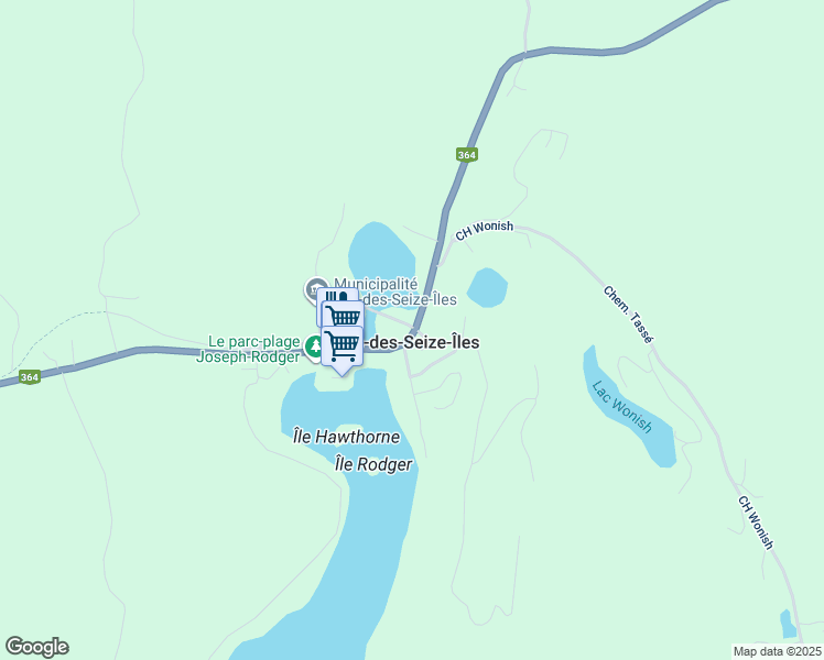 100 Chemin du Village, LacdesSeizeÎles QC Walk Score