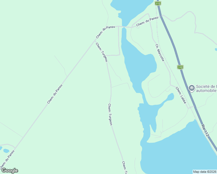 map of restaurants, bars, coffee shops, grocery stores, and more near 8385 Chemin Turgeon in Disraeli