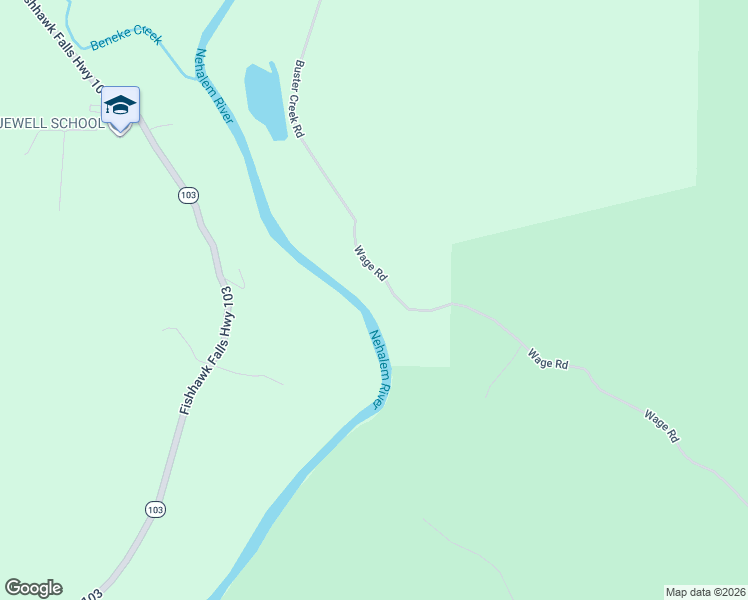 map of restaurants, bars, coffee shops, grocery stores, and more near 83694 Wage Road in Seaside