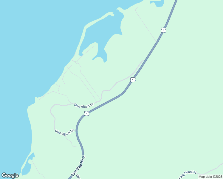 map of restaurants, bars, coffee shops, grocery stores, and more near Glen Albert Drive in Big Pond