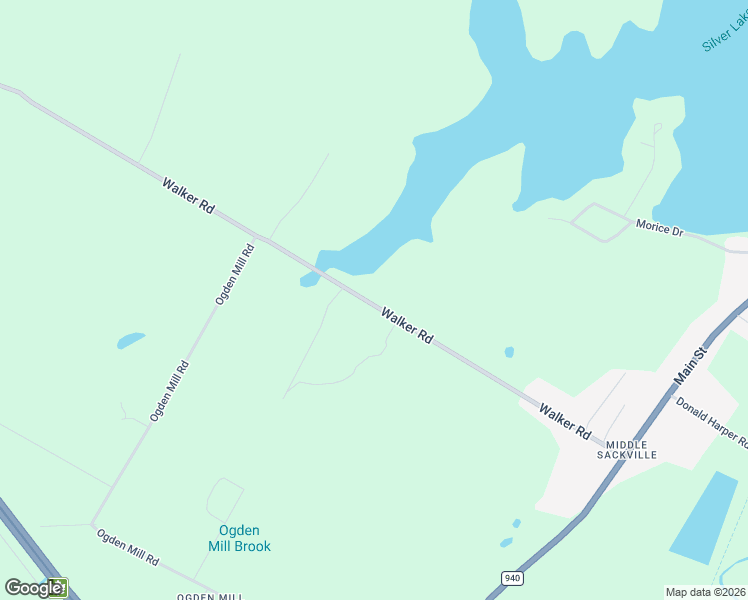 map of restaurants, bars, coffee shops, grocery stores, and more near 107 Walker Road in Sackville