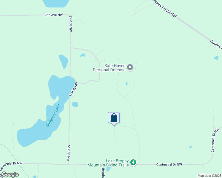 map of restaurants, bars, coffee shops, grocery stores, and more near 3226 North Oaks Lane Northwest in Garfield