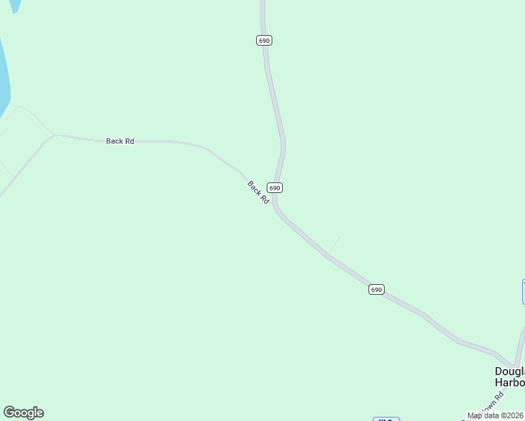 map of restaurants, bars, coffee shops, grocery stores, and more near 3 Back Road in Douglas Harbour