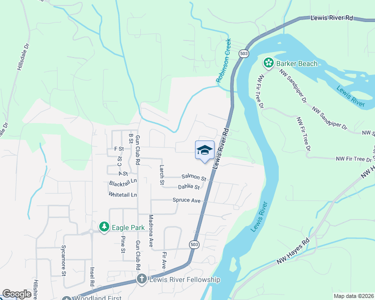 map of restaurants, bars, coffee shops, grocery stores, and more near 2163 Statesman Drive in Woodland
