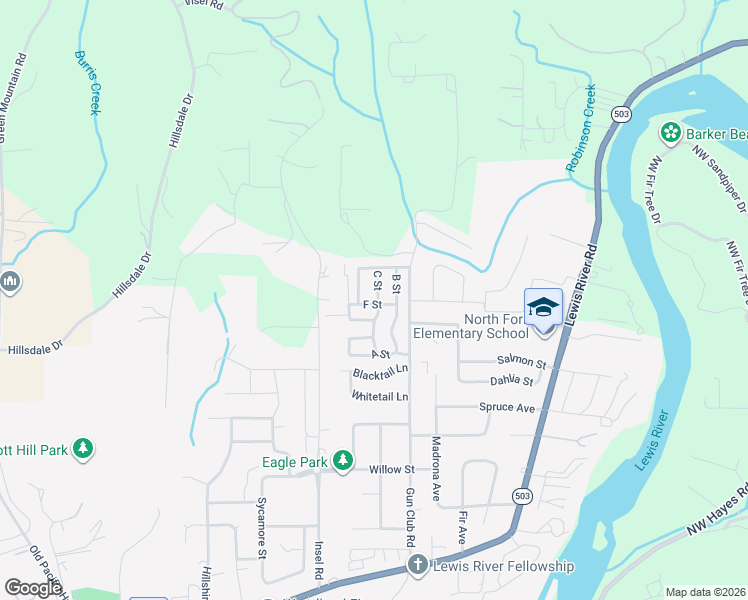 map of restaurants, bars, coffee shops, grocery stores, and more near 869 Gun Club Road in Woodland