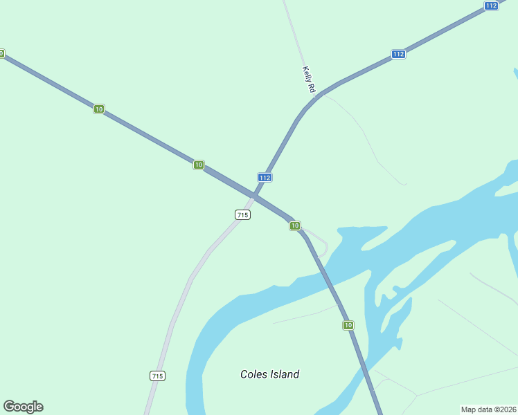 map of restaurants, bars, coffee shops, grocery stores, and more near 11306 New Brunswick 10 in Coles Island