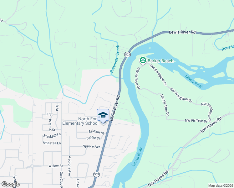 map of restaurants, bars, coffee shops, grocery stores, and more near 2331 Ash Street in Woodland