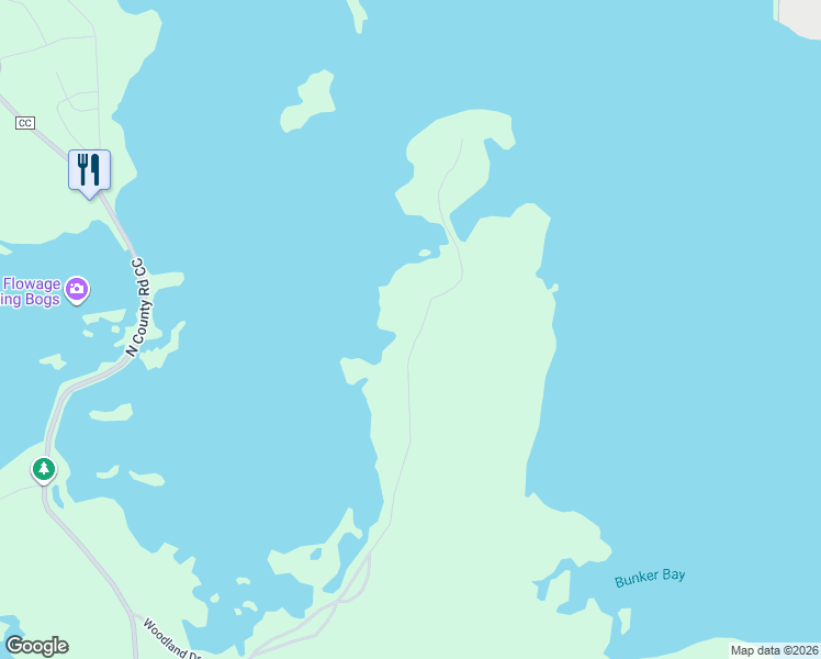 map of restaurants, bars, coffee shops, grocery stores, and more near 8179 North Woodland Drive Road in Hayward