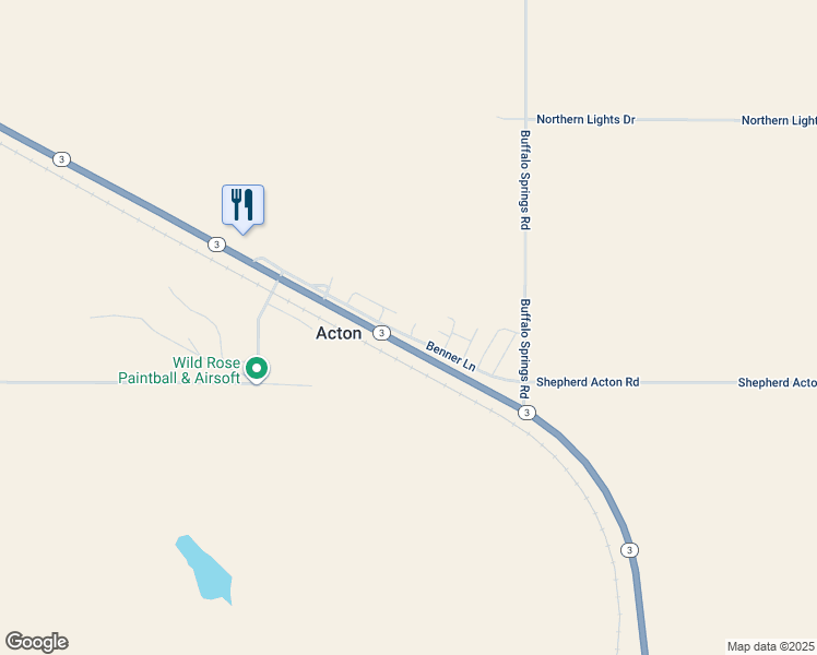 map of restaurants, bars, coffee shops, grocery stores, and more near 411 Benner Lane in Acton
