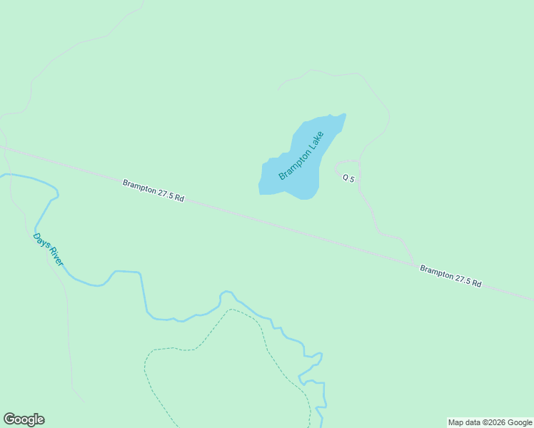 map of restaurants, bars, coffee shops, grocery stores, and more near 6646 Brampton 27.5 Road in Rapid River