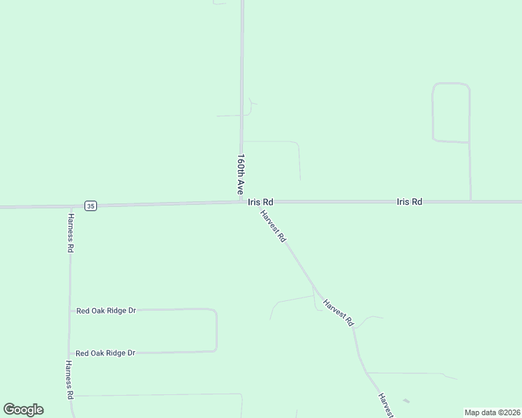 map of restaurants, bars, coffee shops, grocery stores, and more near 11056 Harvest Road in Little Falls