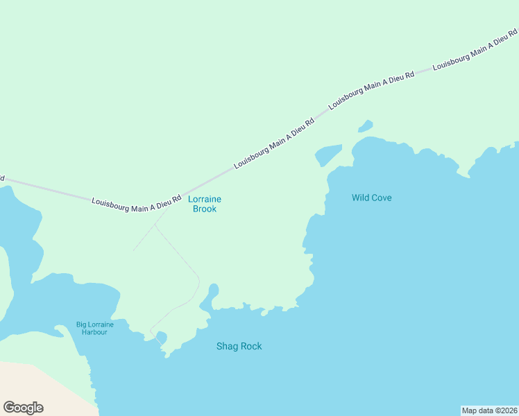 map of restaurants, bars, coffee shops, grocery stores, and more near Main a Dieu Road in Cape Breton Regional Municipality