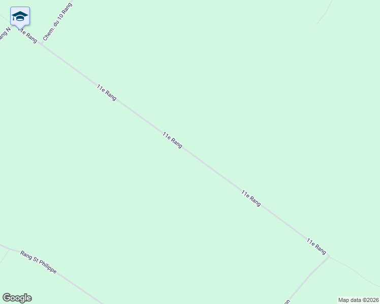 map of restaurants, bars, coffee shops, grocery stores, and more near 43 11e Rang in Notre-Dame-de-Ham