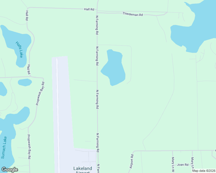 map of restaurants, bars, coffee shops, grocery stores, and more near 1730 North Farming Road in Woodruff