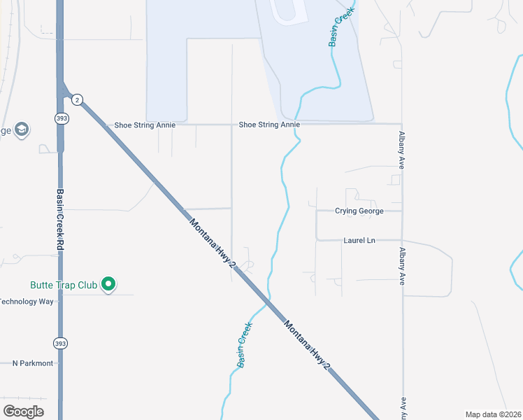 map of restaurants, bars, coffee shops, grocery stores, and more near 7000 Porter Avenue in Butte