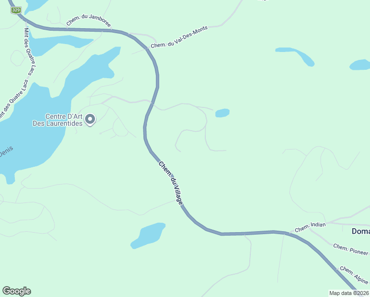 map of restaurants, bars, coffee shops, grocery stores, and more near 686 Chemin du Village in Saint-Adolphe-d'Howard