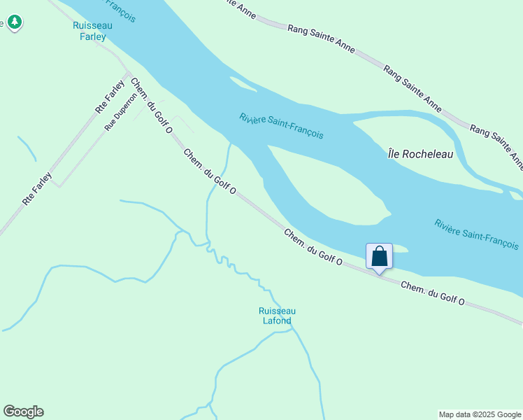 map of restaurants, bars, coffee shops, grocery stores, and more near 2700 Chemin du Golf Ouest in Drummondville