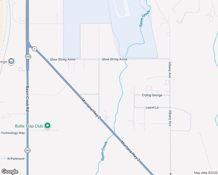 map of restaurants, bars, coffee shops, grocery stores, and more near 7000 Porter Avenue in Butte