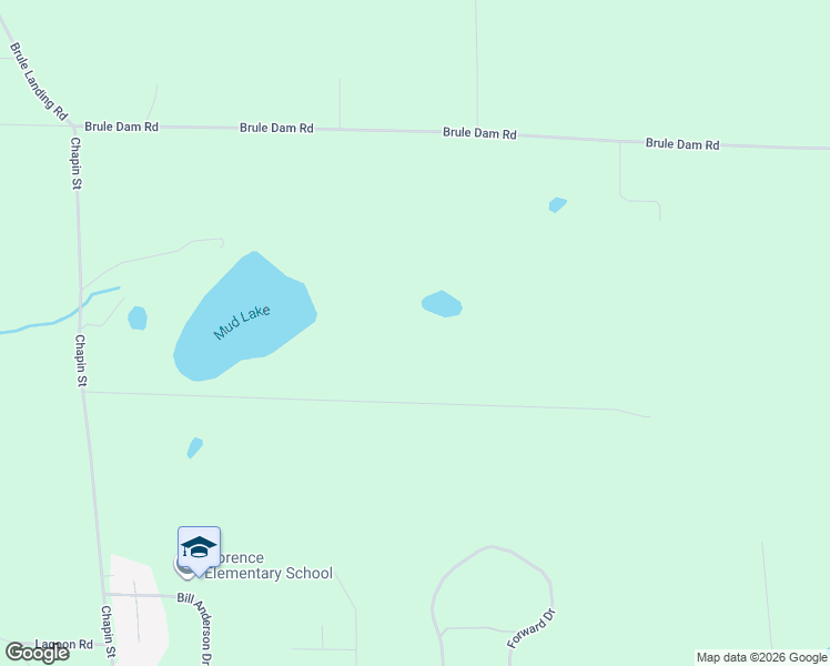 map of restaurants, bars, coffee shops, grocery stores, and more near 3507 Brule Dam Road in Florence