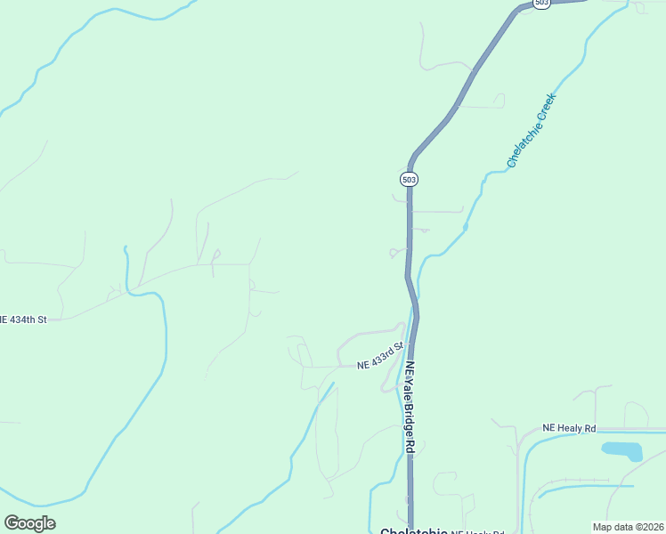 map of restaurants, bars, coffee shops, grocery stores, and more near 43508 NE Yale Bridge Rd in Amboy