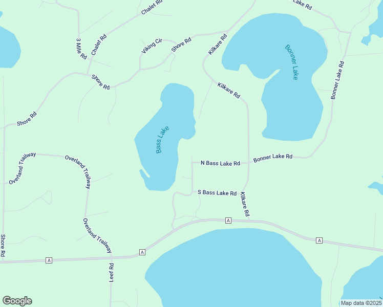map of restaurants, bars, coffee shops, grocery stores, and more near 28181 West Bass Lake Road in Webster
