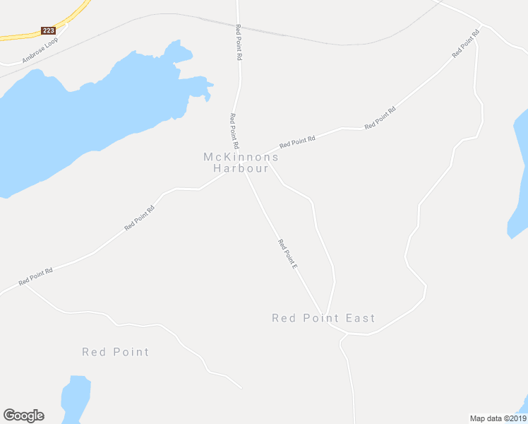 map of restaurants, bars, coffee shops, grocery stores, and more near Red Point East in Victoria County