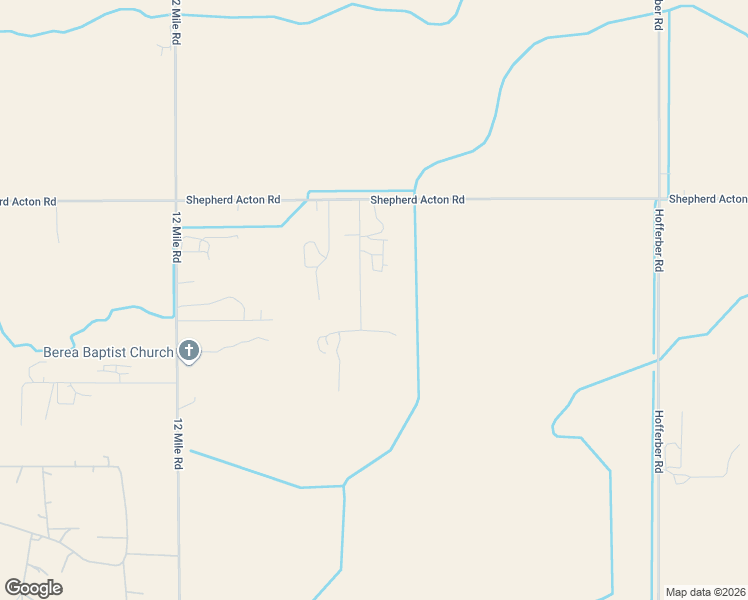 map of restaurants, bars, coffee shops, grocery stores, and more near 7846 Oberg Lane in Shepherd