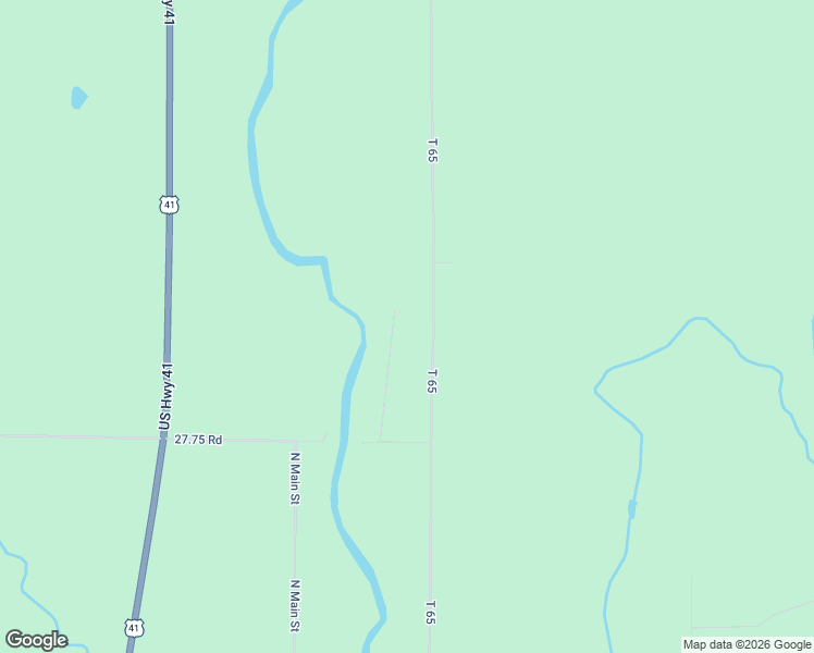 map of restaurants, bars, coffee shops, grocery stores, and more near 10801-11011 T 65 in Rapid River