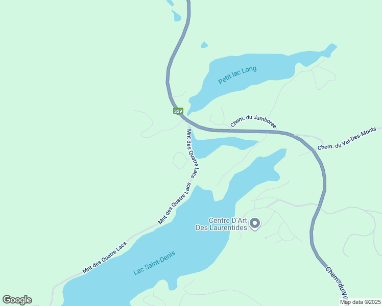 1555 Montée des Quatre Lacs, SaintAdolphed'Howard QC Walk Score