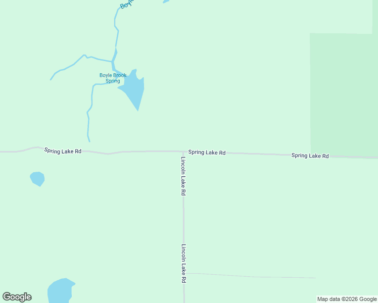 map of restaurants, bars, coffee shops, grocery stores, and more near Spring Lake Road in Trego