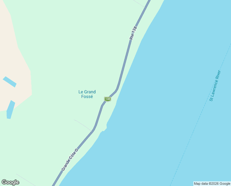 map of restaurants, bars, coffee shops, grocery stores, and more near 292 Grande Côte Ouest in Lanoraie